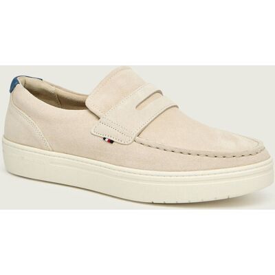 Tommy Hilfiger Loafersy Modern Light Hybrid zamsz beżowy 45 Tommy Hilfiger Loafersy Modern Light Hybrid zamsz beżowy 45