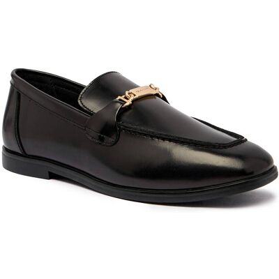 Gant Skórzane loafersy Gimble czarny 37 Gant Skórzane loafersy Gimble czarny 37