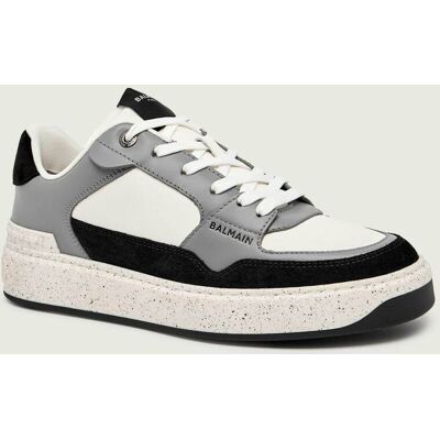 Balmain Skórzane sneakersy B-COURT szary 44 Balmain Skórzane sneakersy B-COURT szary 44