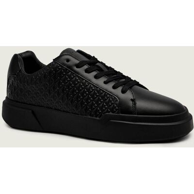 Calvin Klein Sneakersy z dodatkiem skóry czarny 43 Calvin Klein Sneakersy z dodatkiem skóry czarny 43
