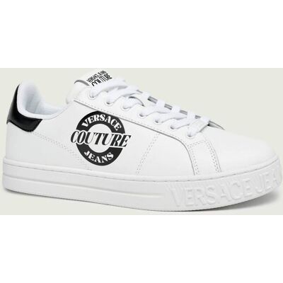Versace Jeans Couture Skórzane sneakersy FONDO COURT 88 DIS. SK1 biały 44 Versace Jeans Couture Skórzane sneakersy FONDO COURT 88 DIS. SK1 biały 44