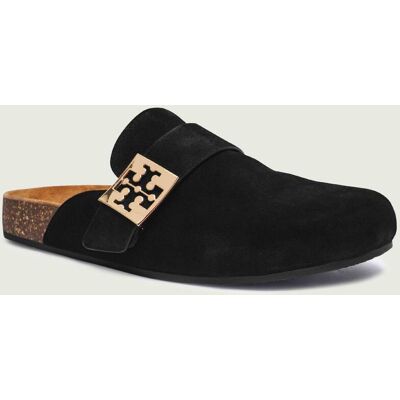 TORY BURCH Mule MELLOW zamsz czarny 39 TORY BURCH Mule MELLOW zamsz czarny 39