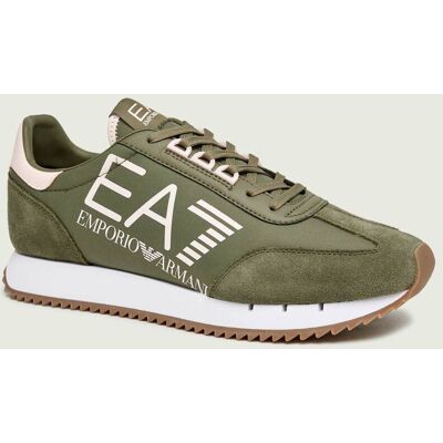 EA7 Sneakersy zamsz oliwkowy 42 EA7 Sneakersy zamsz oliwkowy 42