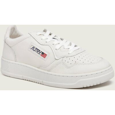 Autry Skórzane sneakersy Medalist biały 45 Autry Skórzane sneakersy Medalist biały 45