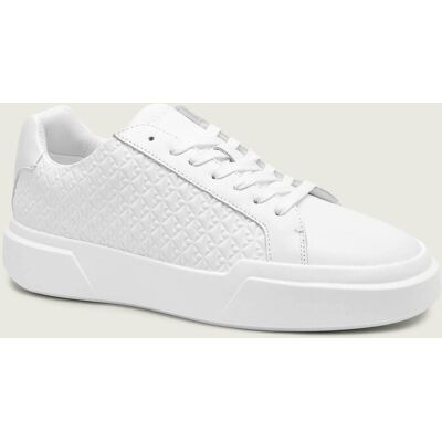 Calvin Klein Sneakersy z dodatkiem skóry biały 43 Calvin Klein Sneakersy z dodatkiem skóry biały 43