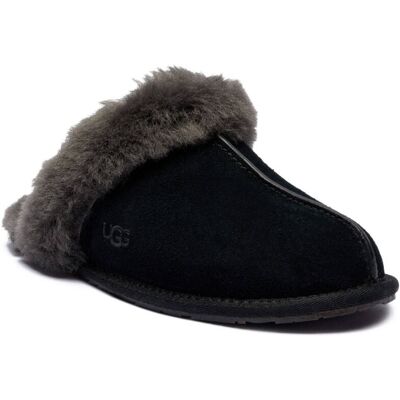 UGG Ocieplane obuwie domowe W SCUFFETTE II shearling zamsz czarny 39 UGG Ocieplane obuwie domowe W SCUFFETTE II shearling zamsz czarny 39