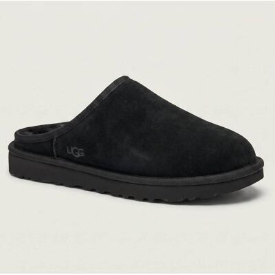 UGG Ocieplane mule CLASSIC z dodatkiem wełny zamsz czarny 44 UGG Ocieplane mule CLASSIC z dodatkiem wełny zamsz czarny 44