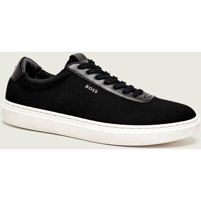 Boss BLACK Sneakersy Kieran_Tenn_knal z dodatkiem skóry czarny 44 Boss BLACK Sneakersy Kieran_Tenn_knal z dodatkiem skóry czarny 44
