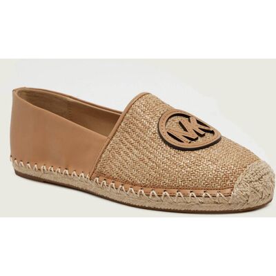 Michael Kors Skórzane espadryle Kenzie beżowy 38,5 Michael Kors Skórzane espadryle Kenzie beżowy 38,5