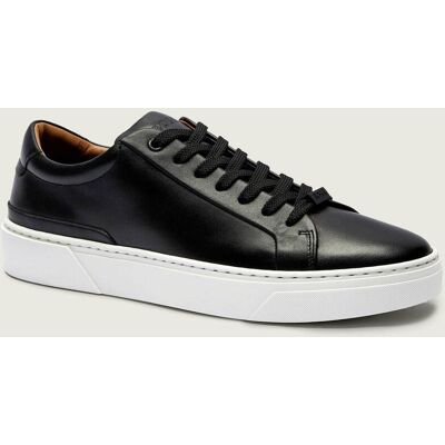 Boss BLACK Skórzane sneakersy Gary_Tenn_nalu_N czarny 41 Boss BLACK Skórzane sneakersy Gary_Tenn_nalu_N czarny 41