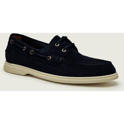 Boss BLACK Mokasyny Sienne zamsz granatowy 43 Boss BLACK Mokasyny Sienne zamsz granatowy 43