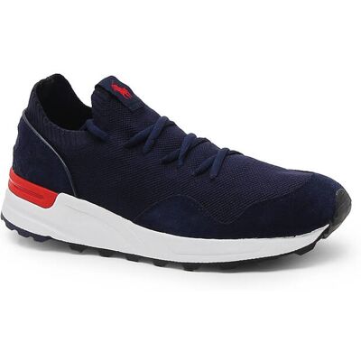 Polo Ralph Lauren Sneakersy z dodatkiem skóry granatowy 41 Polo Ralph Lauren Sneakersy z dodatkiem skóry granatowy 41