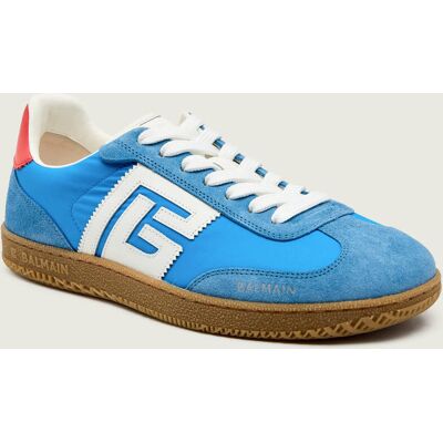 Balmain Sneakersy zamsz niebieski 44 Balmain Sneakersy zamsz niebieski 44