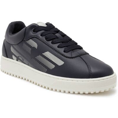 Giorgio Armani Emporio Armani Sneakersy SNK ACTION czarny 41 Giorgio Armani Emporio Armani Sneakersy SNK ACTION czarny 41