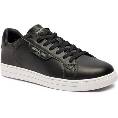 Michael Kors Skórzane sneakersy KEATING czarny 44,5 Michael Kors Skórzane sneakersy KEATING czarny 44,5