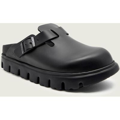Birkenstock Skórzane mule Boston Birkenstock x Papillio narrow fit czarny 38 Birkenstock Skórzane mule Boston Birkenstock x Papillio narrow fit czarny 38