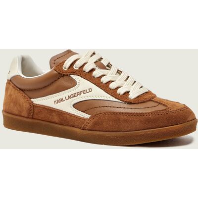 Karl Lagerfeld Sneakersy KANDIDATE zamsz brązowy 40 Karl Lagerfeld Sneakersy KANDIDATE zamsz brązowy 40