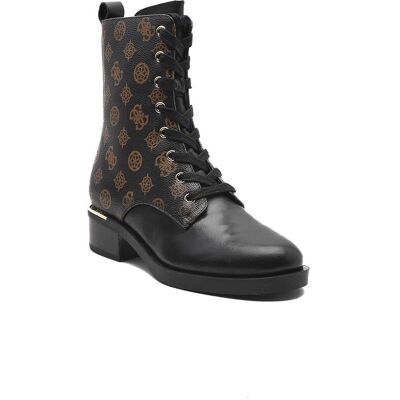 Guess Skórzane botki TAELIY czarny 35 Guess Skórzane botki TAELIY czarny 35