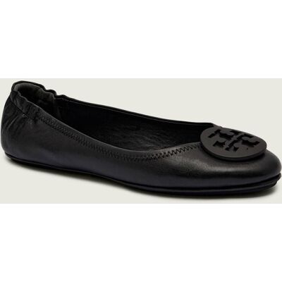 TORY BURCH Skórzane baleriny MINNIE czarny 37,5 TORY BURCH Skórzane baleriny MINNIE czarny 37,5