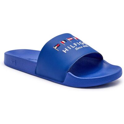 Tommy Hilfiger Klapki niebieski 42 Tommy Hilfiger Klapki niebieski 42