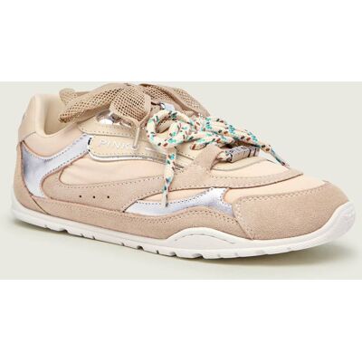 Pinko Sneakersy YULIA 01 zamsz beżowy 36 Pinko Sneakersy YULIA 01 zamsz beżowy 36
