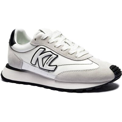 Karl Lagerfeld Skórzane sneakersy KAIRO KL biały 43 Karl Lagerfeld Skórzane sneakersy KAIRO KL biały 43