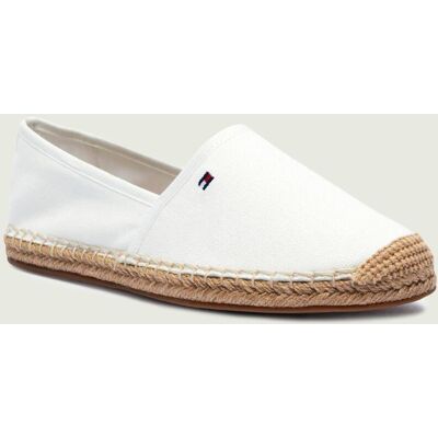 Tommy Hilfiger Espadryle FLAG CANVAS biały 37 Tommy Hilfiger Espadryle FLAG CANVAS biały 37