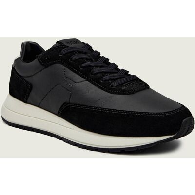 Boss BLACK Sneakersy Vinston_Runn_ltwasd zamsz czarny 42 Boss BLACK Sneakersy Vinston_Runn_ltwasd zamsz czarny 42