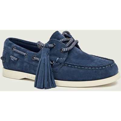 Weekend MaxMara Mokasyny WKADOCKSIDE zamsz granatowy 38 Weekend MaxMara Mokasyny WKADOCKSIDE zamsz granatowy 38