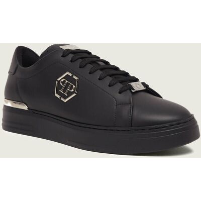 Philipp Plein Skórzane trampki czarny 42 Philipp Plein Skórzane trampki czarny 42