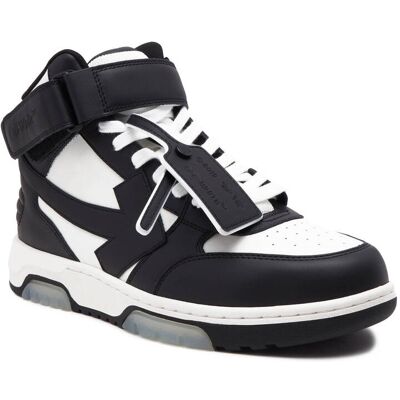OFF-WHITE Skórzane sneakersy biały 41 OFF-WHITE Skórzane sneakersy biały 41