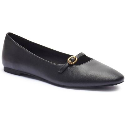 Kurt Geiger Skórzane baleriny FLEXI czarny 39 Kurt Geiger Skórzane baleriny FLEXI czarny 39
