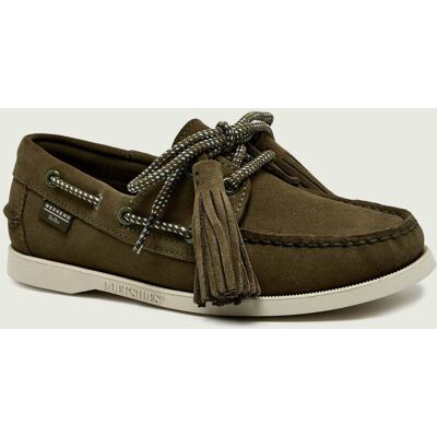 Weekend MaxMara Mokasyny WKADOCKSIDE zamsz khaki 38 Weekend MaxMara Mokasyny WKADOCKSIDE zamsz khaki 38