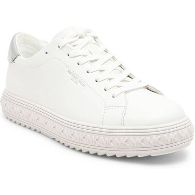 Michael Kors Skórzane trampki GROVE LACE UP biały 36 Michael Kors Skórzane trampki GROVE LACE UP biały 36