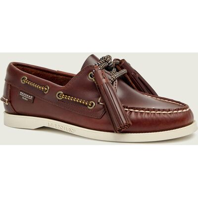 Weekend MaxMara Skórzane loafersy WKADOCKSIDE2 brązowy 38 Weekend MaxMara Skórzane loafersy WKADOCKSIDE2 brązowy 38