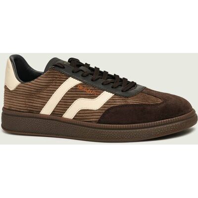 Gant Sneakersy Cuzmo sztruks zamsz z dodatkiem skóry brązowy 41 Gant Sneakersy Cuzmo sztruks zamsz z dodatkiem skóry brązowy 41