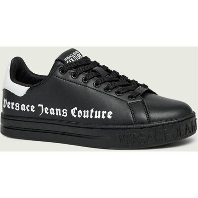Versace Jeans Couture Skórzane sneakersy FONDO COURT 88 DIS. SKC czarny 42 Versace Jeans Couture Skórzane sneakersy FONDO COURT 88 DIS. SKC czarny 42