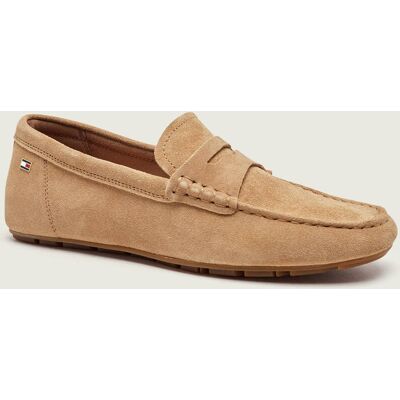 Tommy Hilfiger Mokasyny Driver zamsz beżowy 40 Tommy Hilfiger Mokasyny Driver zamsz beżowy 40