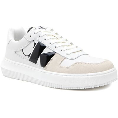 Calvin Klein Jeans Skórzane sneakersy biały 41 Calvin Klein Jeans Skórzane sneakersy biały 41