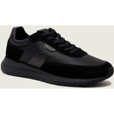 Boss BLACK Sneakersy Vinston_Runn_sdnymns zamsz czarny 44 Boss BLACK Sneakersy Vinston_Runn_sdnymns zamsz czarny 44