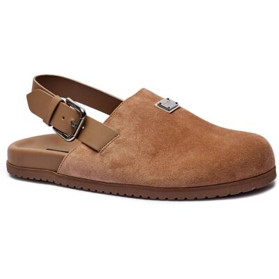 Dolce & Gabbana Mule zamsz brązowy 43 Dolce & Gabbana Mule zamsz brązowy 43