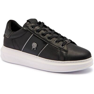 Karl Lagerfeld Skórzane sneakersy KAPRI czarny 43 Karl Lagerfeld Skórzane sneakersy KAPRI czarny 43