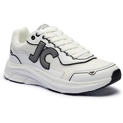 Just Cavalli Sneakersy Fondo Biot Dis 1 biały 42 Just Cavalli Sneakersy Fondo Biot Dis 1 biały 42