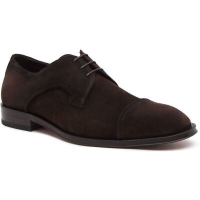 Boss BLACK Derby Derrek_Derb_sdctly zamsz brązowy 40 Boss BLACK Derby Derrek_Derb_sdctly zamsz brązowy 40