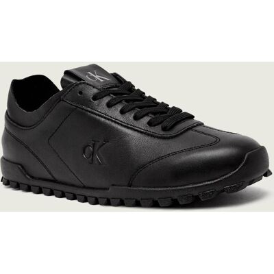 Calvin Klein Skórzane sneakersy PROFILE RUNNER czarny 37 Calvin Klein Skórzane sneakersy PROFILE RUNNER czarny 37