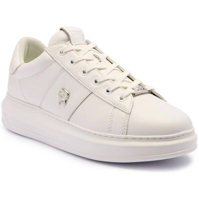 Karl Lagerfeld Skórzane sneakersy KAPRI biały 42 Karl Lagerfeld Skórzane sneakersy KAPRI biały 42