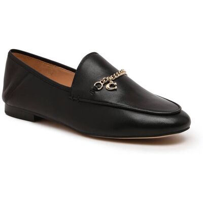 Coach Skórzane mokasyny HANNA LOAFER czarny 36 Coach Skórzane mokasyny HANNA LOAFER czarny 36