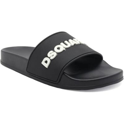 Dsquared2 Klapki czarny 36 Dsquared2 Klapki czarny 36