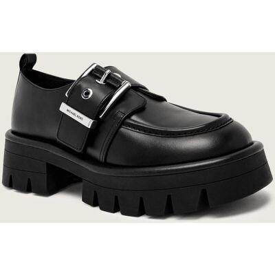 Michael Kors Skórzane loafersy COLBY czarny 38,5 Michael Kors Skórzane loafersy COLBY czarny 38,5