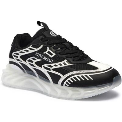 Just Cavalli Sneakersy czarny 44 Just Cavalli Sneakersy czarny 44